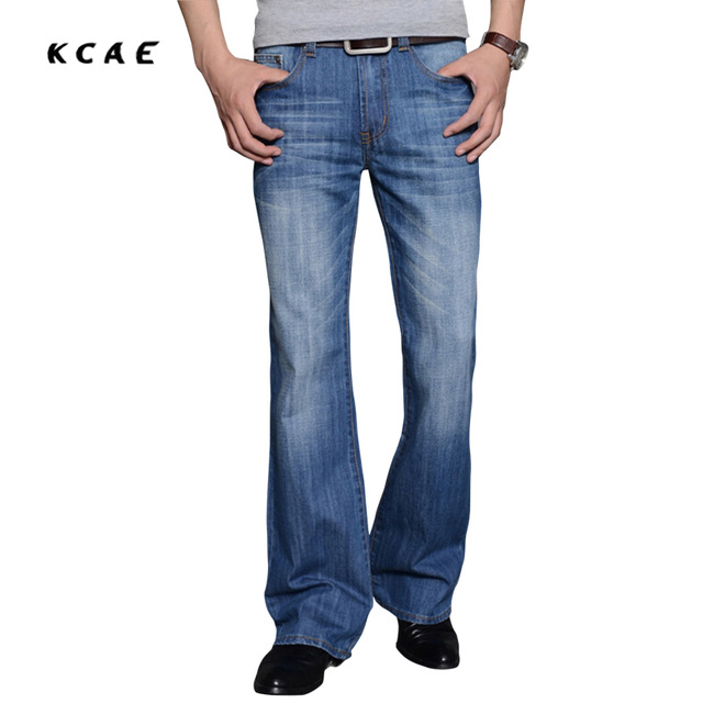 male flare jeans